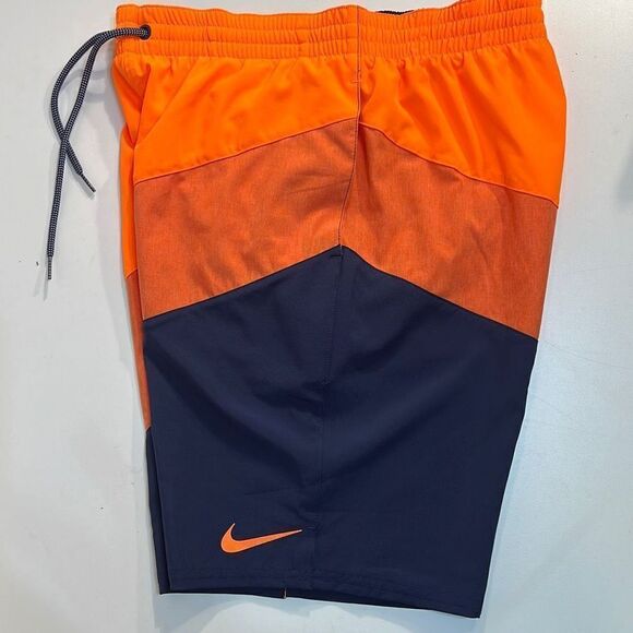 Nike Swim Men's Color Surge 9” Volley Swim Trunks-NESSC521-822 NEW-Mens Small - Picture 1 of 4